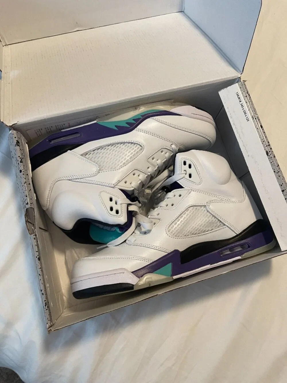 Jordan Retro Grape 5 (Read description)